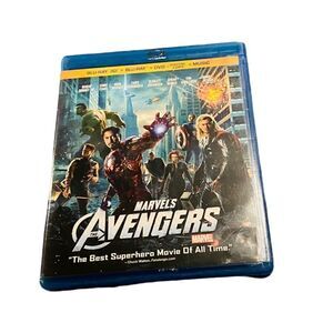 The Avengers Marvel’s Superhero Blu Ray3D+ Blu-Ray + DVD Digital Copy + Music